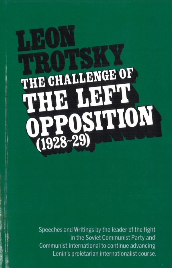 The Challenge of the Left Opposition (1928-29)