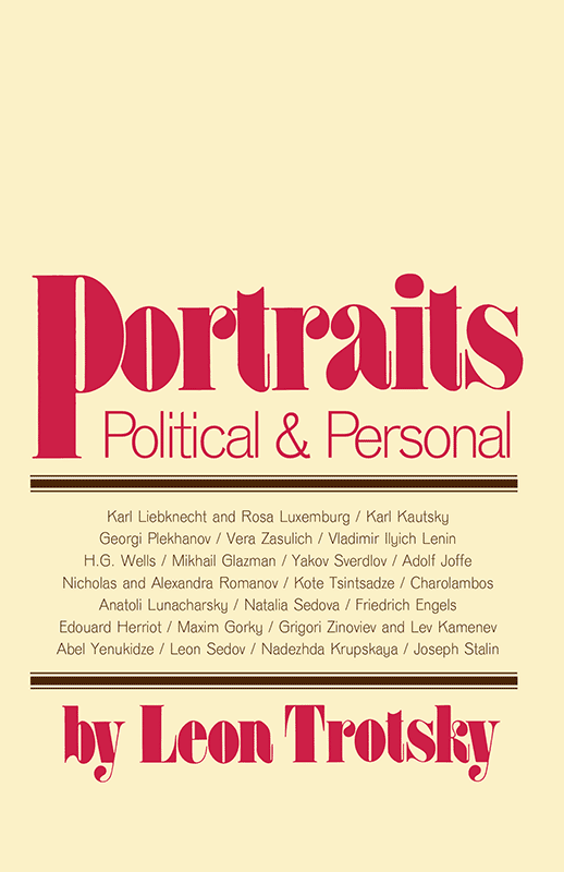 Portraits, Political & Personal