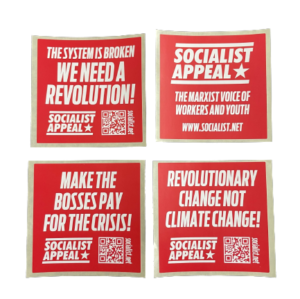Socialist Appeal stickers bundle